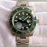 NEW UPGRADED Rolex Submariner Green Ceramic Replica Watch - SWISS ETA2836